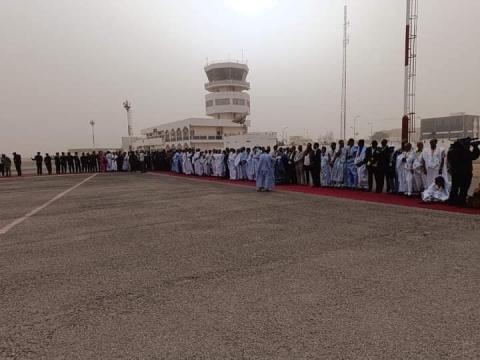 نواذيبو: ألبوم صور من استقبال الوزير الأول في مطار نواذيبو الدولي ...