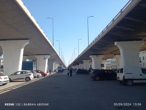 نماذج من الجسور الكثير التي تربط أحياء المدينة ببعضها البعض