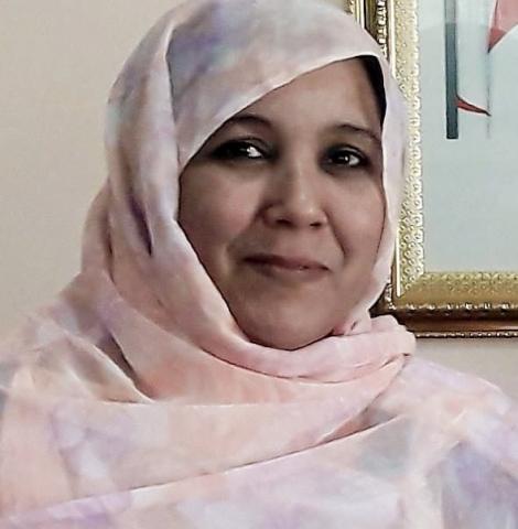 الناشطة الصحراوية النانة لبات الرشيد