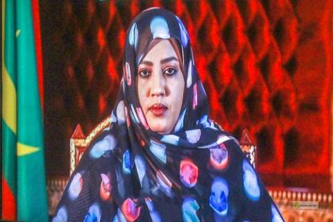 السيدة الأولى د مريم بنت الداه نقلا عن وما