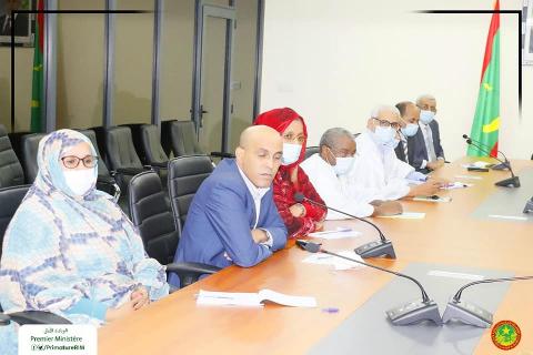بعض ممثلي أحزاب الأغلبية الذين حضروا