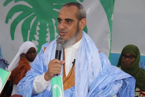 رئيس الحزب حمادي سيد المختار