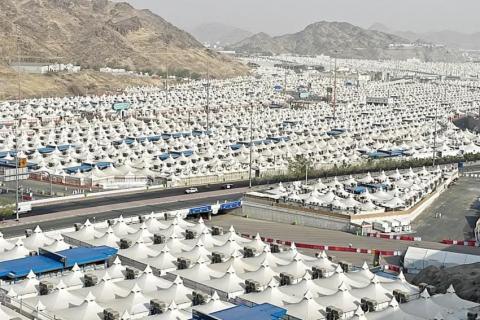 الحجاج الموريتانيون يقضون يوم التروية بمنىً ويستعدون للوقوف بعرفة