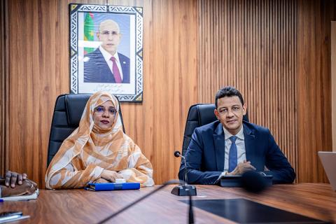 اجتماع بوزارة التربية حول رقمنة الامتحانات الوطنية وأرشيف القطاع