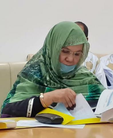 عمدة بئر أم اگرين السالمة بنت سيدي ولد علوات