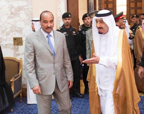 زار الرئيس الموريتاني محمد ولد عبد العزيز السعودية عدة مرات خلال السنوات الماضية 
