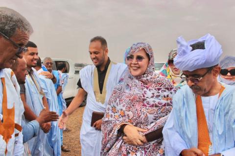 منسقة الإنصاف بإينشيري تؤكد تمسك الحزب ببرنامج رئيس الجمهورية والتفاف سكان اينشيري حوله