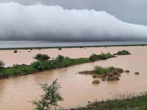 هطول كميات من الأمطار في مناطق من الحوض الشرقي و كوركول