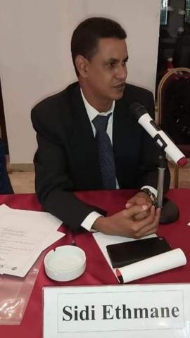 سيد عثمان ولد الشيخ الطالب خيار /الناشط الحقوقي و عضو مجلس أمناء المنظمة العربية لحقوق الإنسان